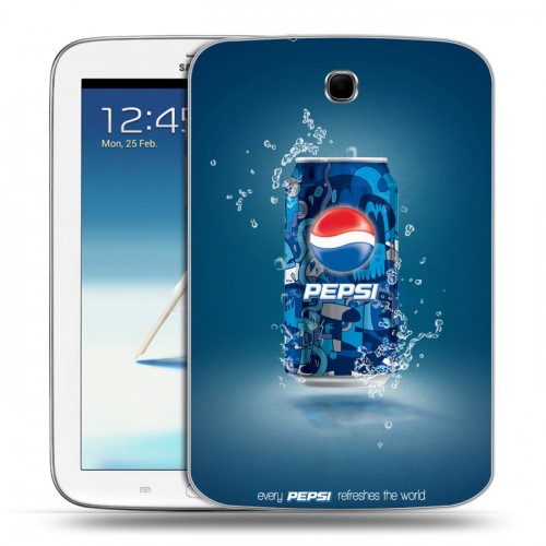 Дизайнерский силиконовый чехол для Samsung Galaxy Note 8.0 Pepsi