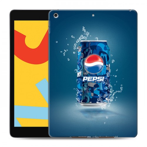 Дизайнерский силиконовый чехол для Ipad 10.2 (2019) Pepsi