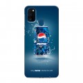 Дизайнерский силиконовый чехол для Samsung Galaxy M30s Pepsi