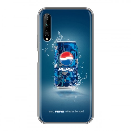 Дизайнерский силиконовый чехол для Huawei Y9s Pepsi