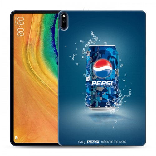 Дизайнерский силиконовый чехол для Huawei MatePad Pro Pepsi