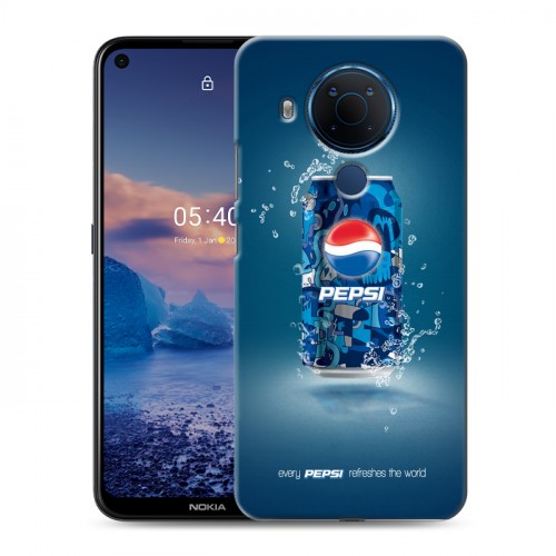 Дизайнерский силиконовый чехол для Nokia 5.4 Pepsi