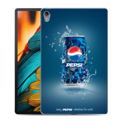 Дизайнерский силиконовый чехол для Lenovo Tab P11 Pepsi