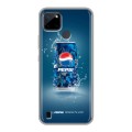 Дизайнерский силиконовый чехол для Realme C21Y Pepsi