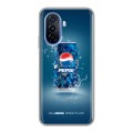 Дизайнерский силиконовый чехол для Huawei Nova Y70 Pepsi