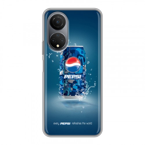 Дизайнерский пластиковый чехол для Huawei Honor X7 Pepsi