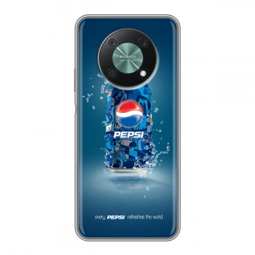 Дизайнерский силиконовый чехол для Huawei Nova Y90 Pepsi