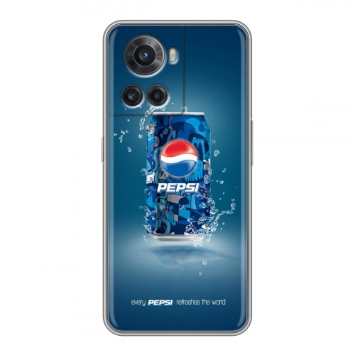 Дизайнерский силиконовый чехол для OnePlus Ace Pepsi