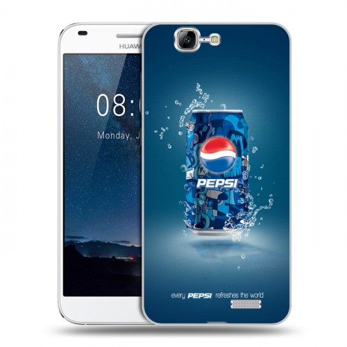 Дизайнерский пластиковый чехол для Huawei Ascend G7 Pepsi