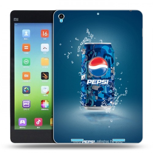 Дизайнерский силиконовый чехол для Xiaomi MiPad Pepsi