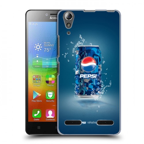 Дизайнерский пластиковый чехол для Lenovo A6000 Pepsi