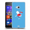 Дизайнерский пластиковый чехол для Microsoft Lumia 540 Pepsi