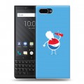 Дизайнерский пластиковый чехол для BlackBerry KEY2 Pepsi