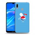 Дизайнерский пластиковый чехол для Huawei Y6 (2019) Pepsi