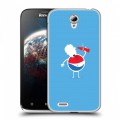 Дизайнерский пластиковый чехол для Lenovo A859 Ideaphone Pepsi