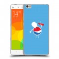 Дизайнерский силиконовый чехол для Xiaomi Mi Note Pepsi