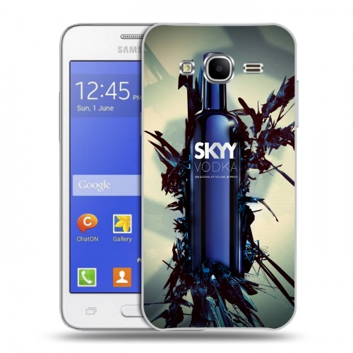 Дизайнерский силиконовый чехол для Samsung Galaxy J7 Skyy Vodka