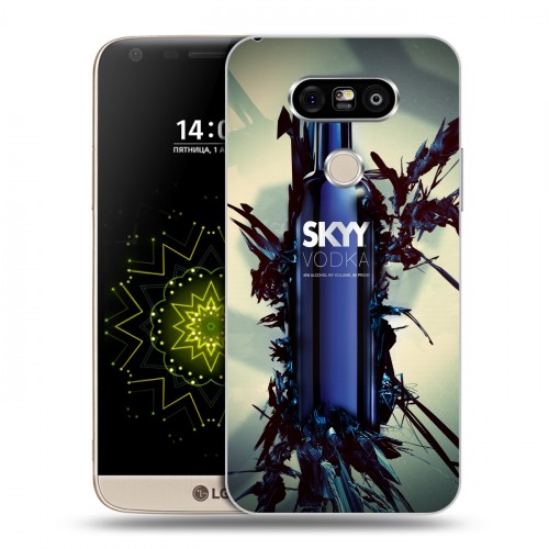 Дизайнерский пластиковый чехол для LG G5 Skyy Vodka