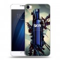 Дизайнерский пластиковый чехол для Meizu U20 Skyy Vodka