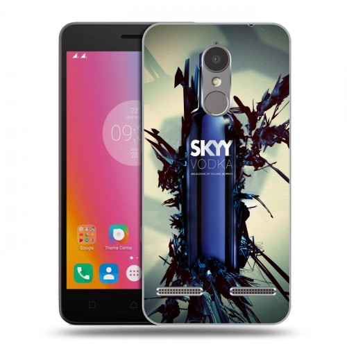 Дизайнерский пластиковый чехол для Lenovo K6 Skyy Vodka