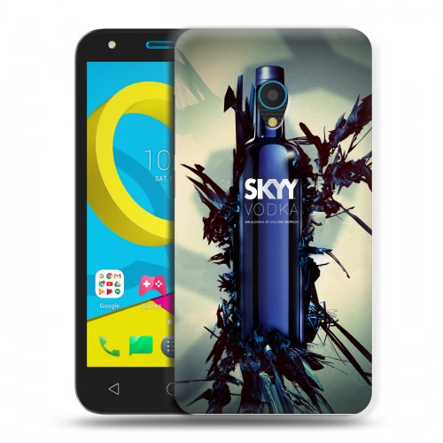 Дизайнерский пластиковый чехол для Alcatel U5 Skyy Vodka