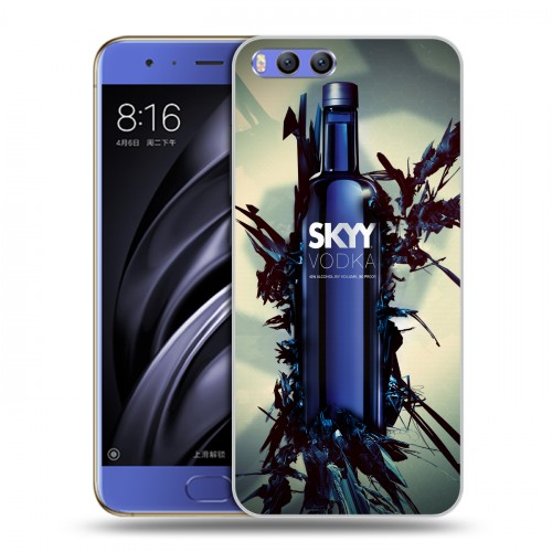 Дизайнерский пластиковый чехол для Xiaomi Mi6 Skyy Vodka