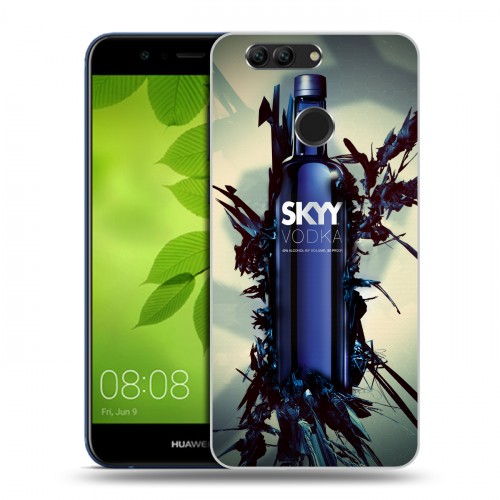 Дизайнерский пластиковый чехол для Huawei Nova 2 Plus Skyy Vodka
