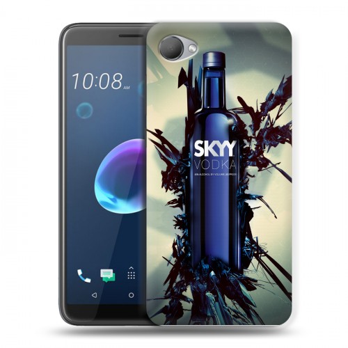 Дизайнерский пластиковый чехол для HTC Desire 12 Skyy Vodka