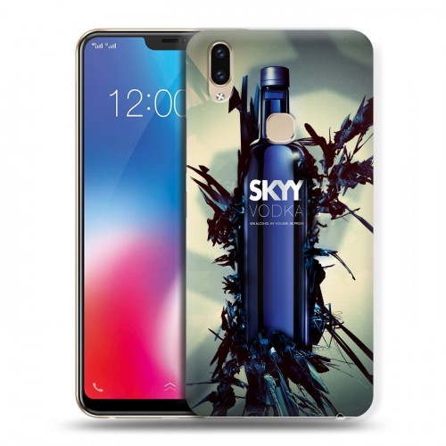 Дизайнерский пластиковый чехол для Vivo V9 Skyy Vodka