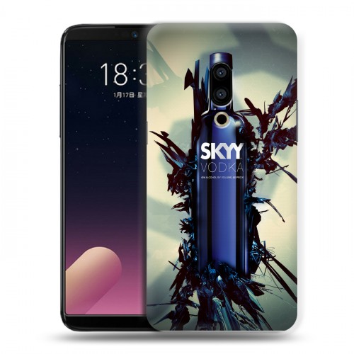 Дизайнерский пластиковый чехол для Meizu 15 Plus Skyy Vodka