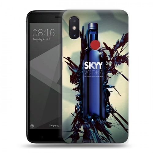 Дизайнерский пластиковый чехол для Xiaomi Mi8 SE Skyy Vodka