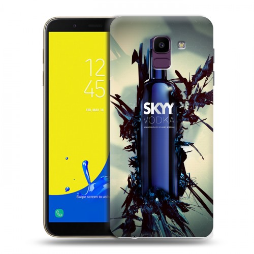 Дизайнерский пластиковый чехол для Samsung Galaxy J6 Skyy Vodka