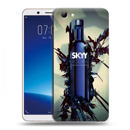 Дизайнерский силиконовый чехол для Vivo Y71 Skyy Vodka