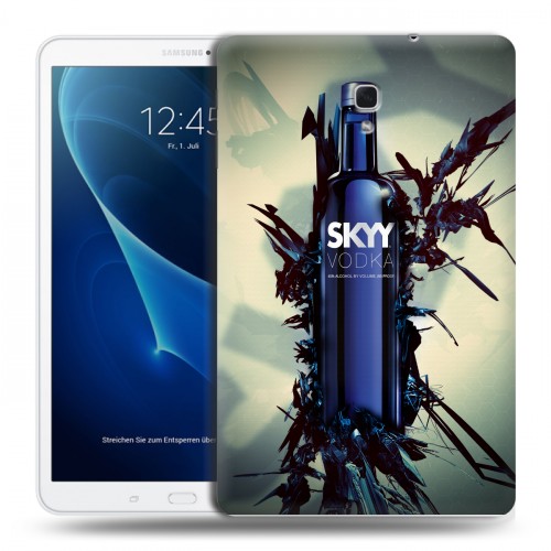 Дизайнерский силиконовый чехол для Samsung Galaxy Tab A 10.5 Skyy Vodka
