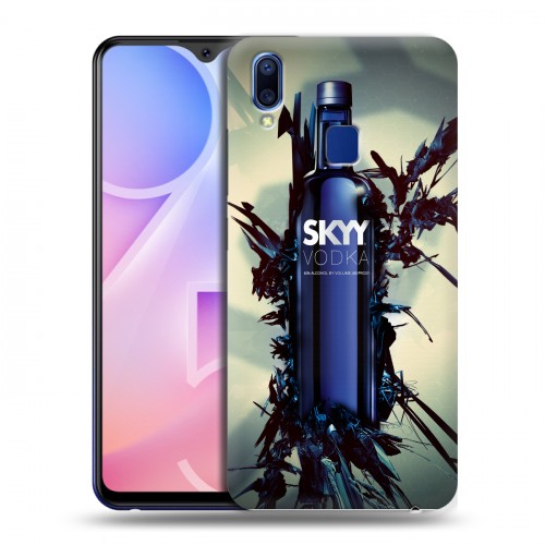 Дизайнерский пластиковый чехол для Vivo Y95 Skyy Vodka