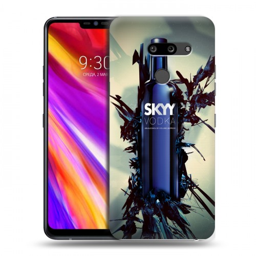 Дизайнерский пластиковый чехол для LG G8 ThinQ Skyy Vodka