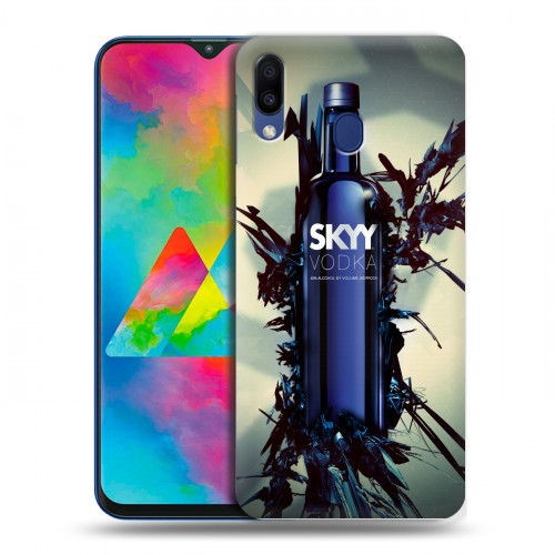 Дизайнерский пластиковый чехол для Samsung Galaxy M20 Skyy Vodka