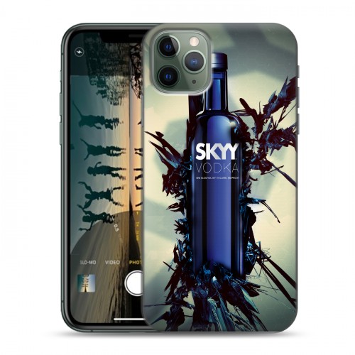 Дизайнерский пластиковый чехол для Iphone 11 Pro Max Skyy Vodka