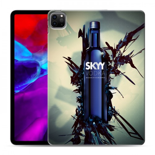 Дизайнерский силиконовый с усиленными углами чехол для Ipad Pro 11 (2020) Skyy Vodka