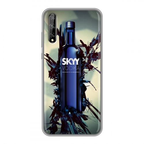 Дизайнерский силиконовый чехол для Huawei Y8p Skyy Vodka