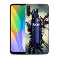 Дизайнерский пластиковый чехол для Huawei Y6p Skyy Vodka