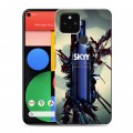 Дизайнерский пластиковый чехол для Google Pixel 5 Skyy Vodka