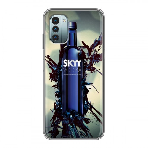 Дизайнерский силиконовый чехол для Nokia G11 Skyy Vodka