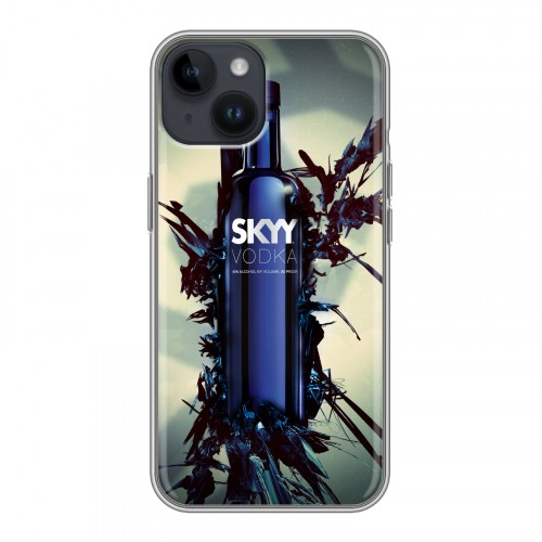 Дизайнерский пластиковый чехол для Iphone 14 Skyy Vodka