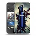 Дизайнерский пластиковый чехол для HTC Desire 300 Skyy Vodka