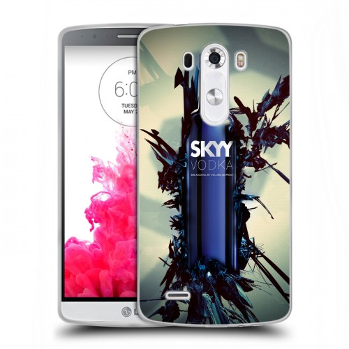 Дизайнерский пластиковый чехол для LG G3 (Dual-LTE) Skyy Vodka