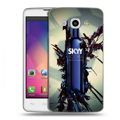 Дизайнерский пластиковый чехол для LG L60 Skyy Vodka