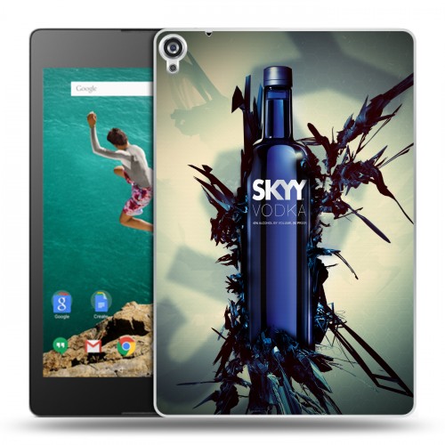 Дизайнерский пластиковый чехол для Google Nexus 9 Skyy Vodka