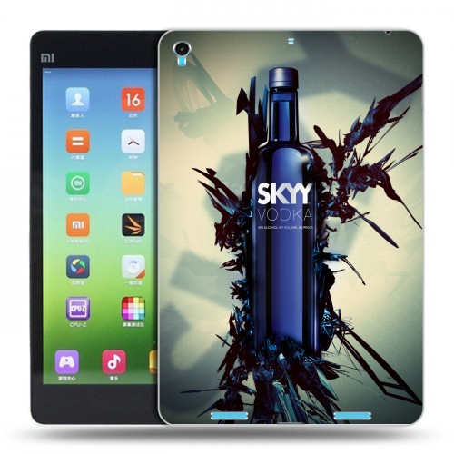 Дизайнерский силиконовый чехол для Xiaomi MiPad Skyy Vodka