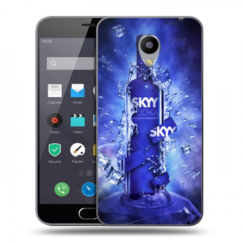 Дизайнерский пластиковый чехол для Meizu M2 Note Skyy Vodka